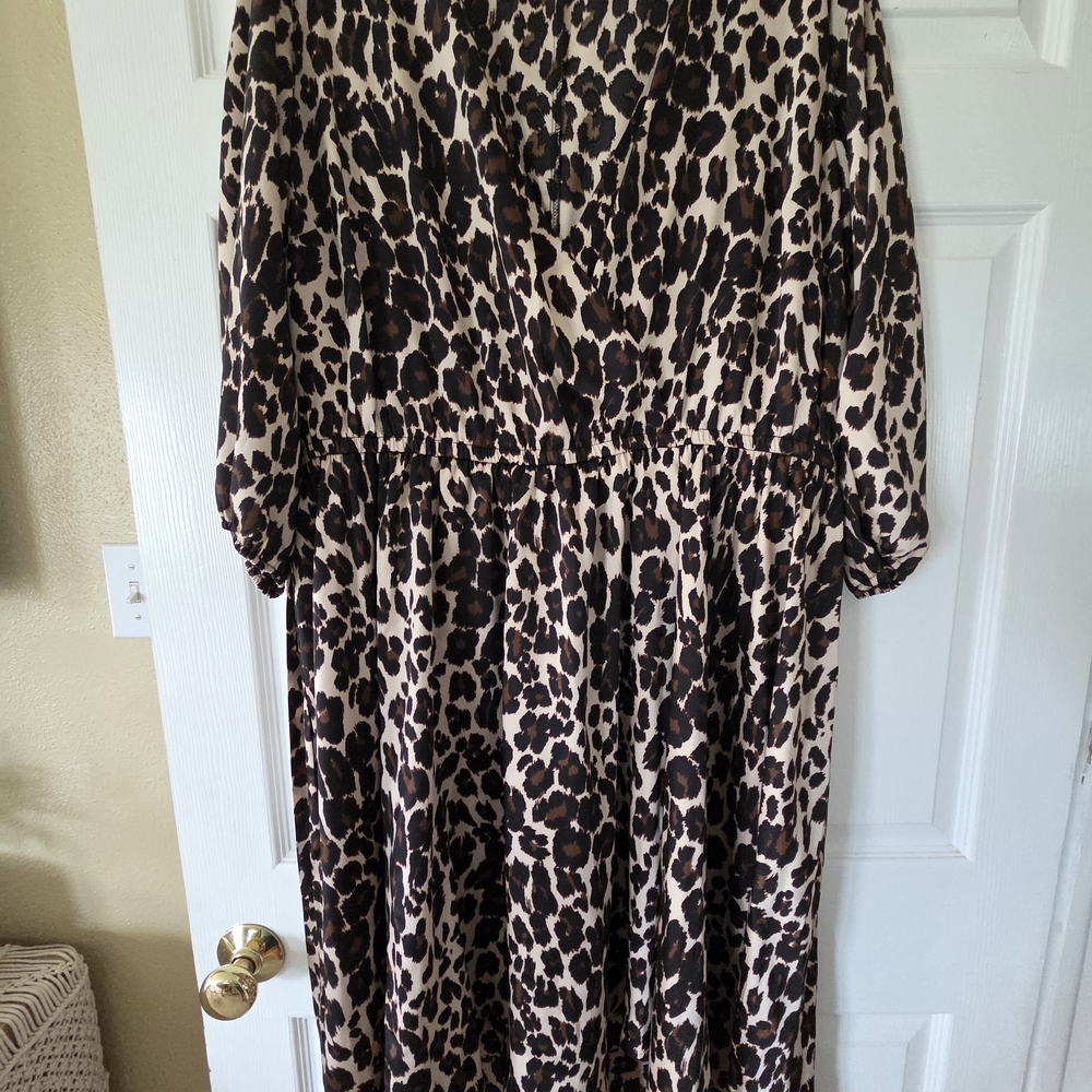 Lane Bryant Animal Print Dress